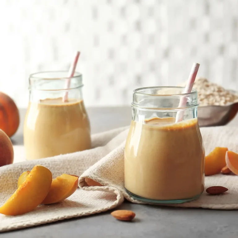 Peach Shake Delights: Refreshing Summer Sips