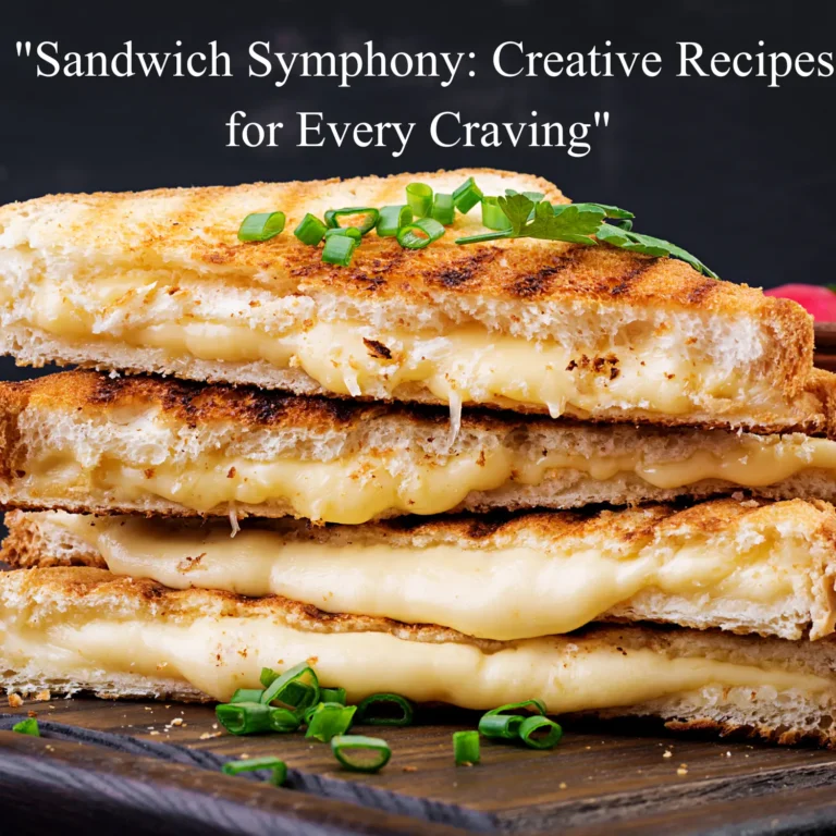 Sandwich Symphony: Creative Recipes for Every Craving