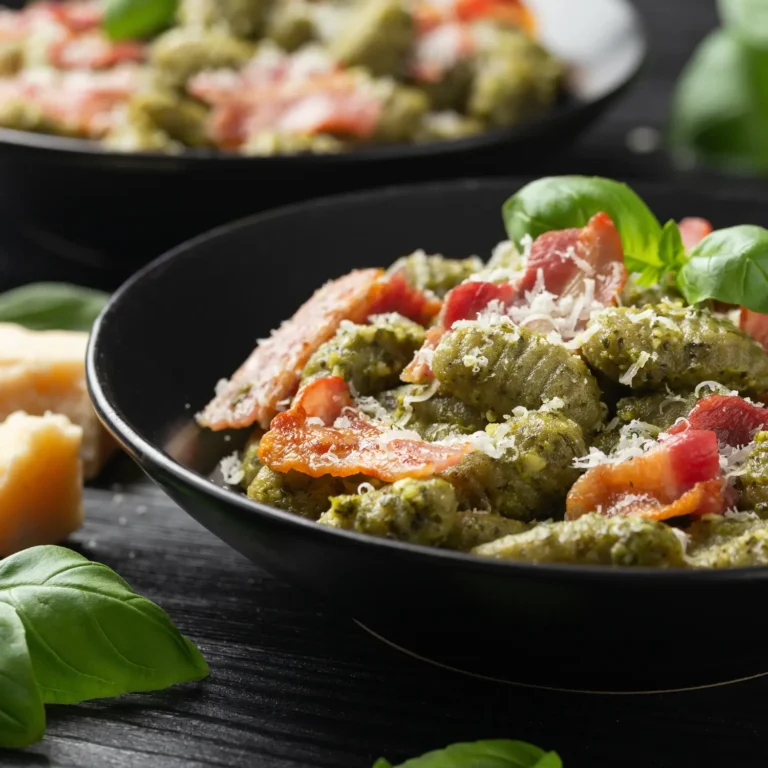 Gnocchi-and-Pesto-Bake-Cheesy-Creamy-and-Irresistible-🧀🍲