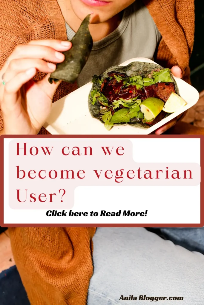 How can we become vegetarian users?