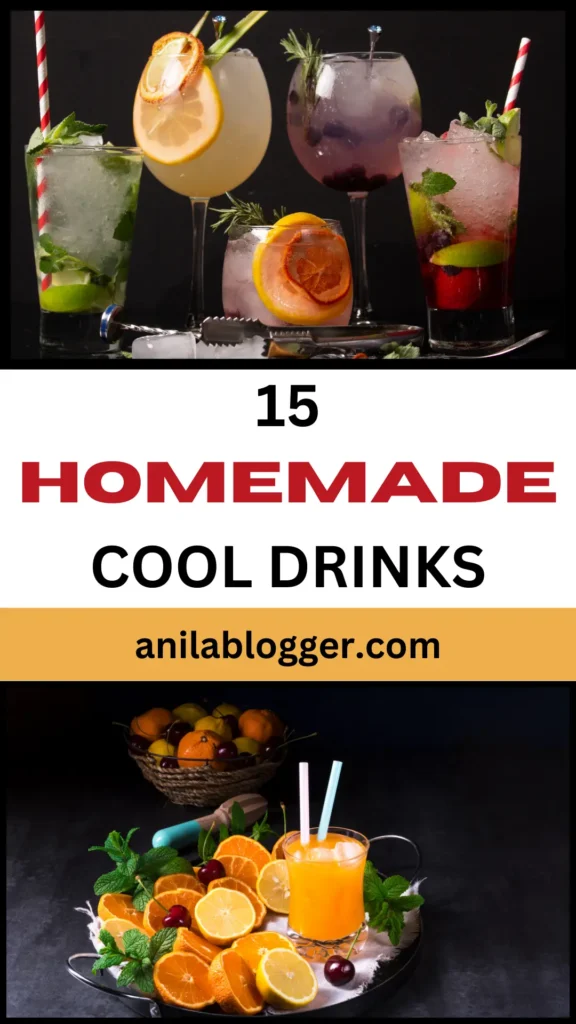 15 homemade cool drinks