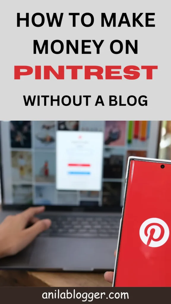 How to make money on Pinterest without a blog?