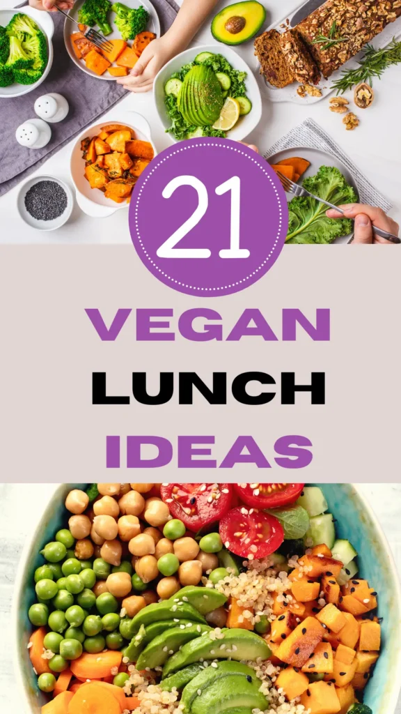 21 easy vegan lunch ideas