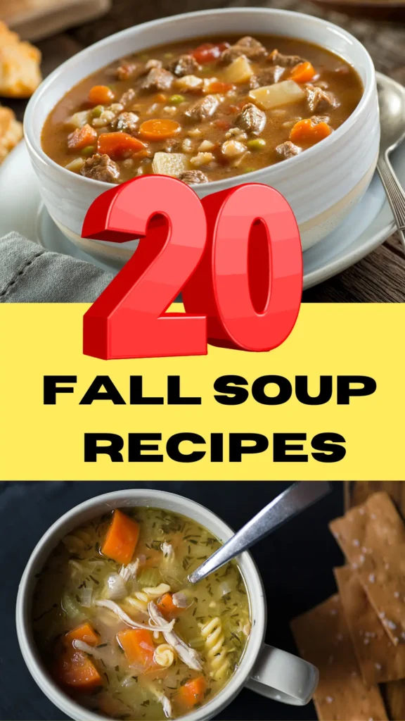 20 Cozy Fall Soups to Warm Your Heart and Soul!