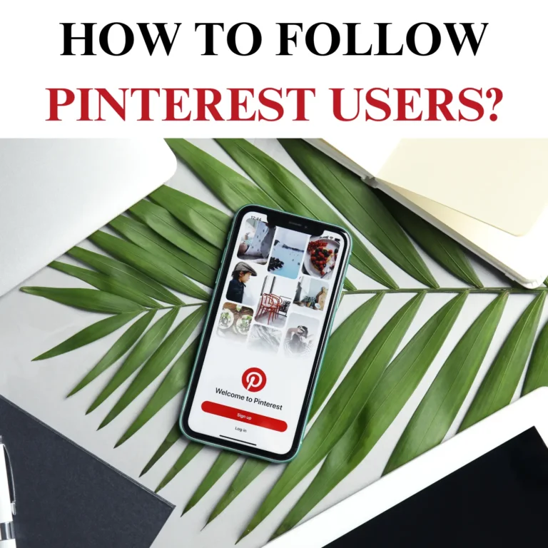 How to follow pinterest users?