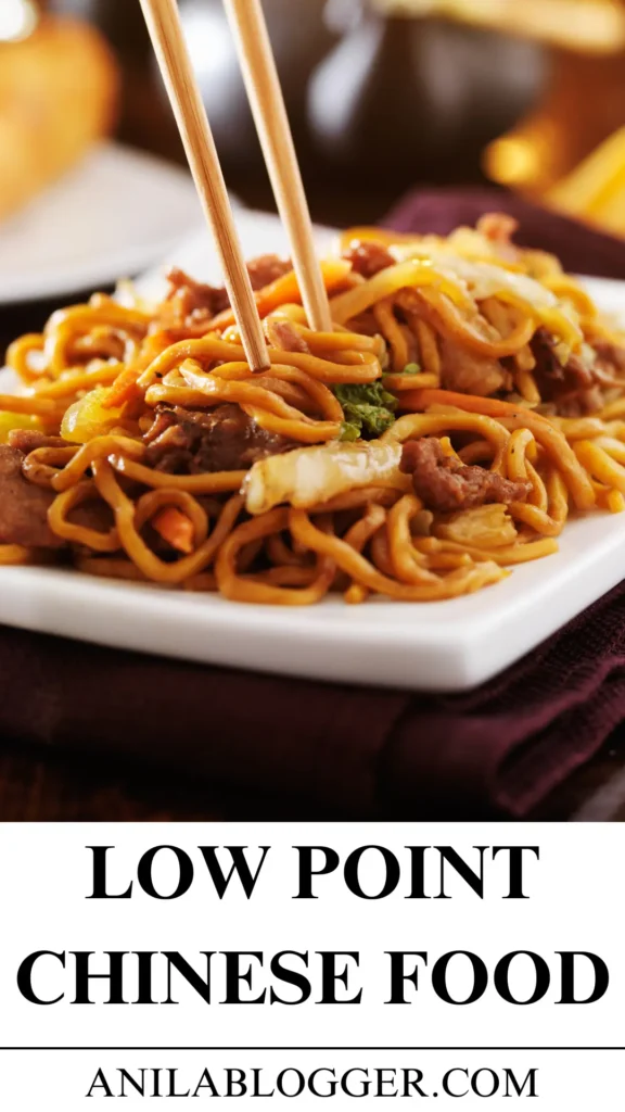Low Point Chinese Food: Delicious Choices for a Healthier Diet Low Point Chinese Food: Delicious Choices for a Healthier Diet