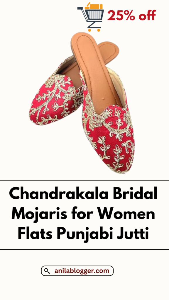 Chandrakala Bridal Mojaris for Women: 25% Off on Amazon!