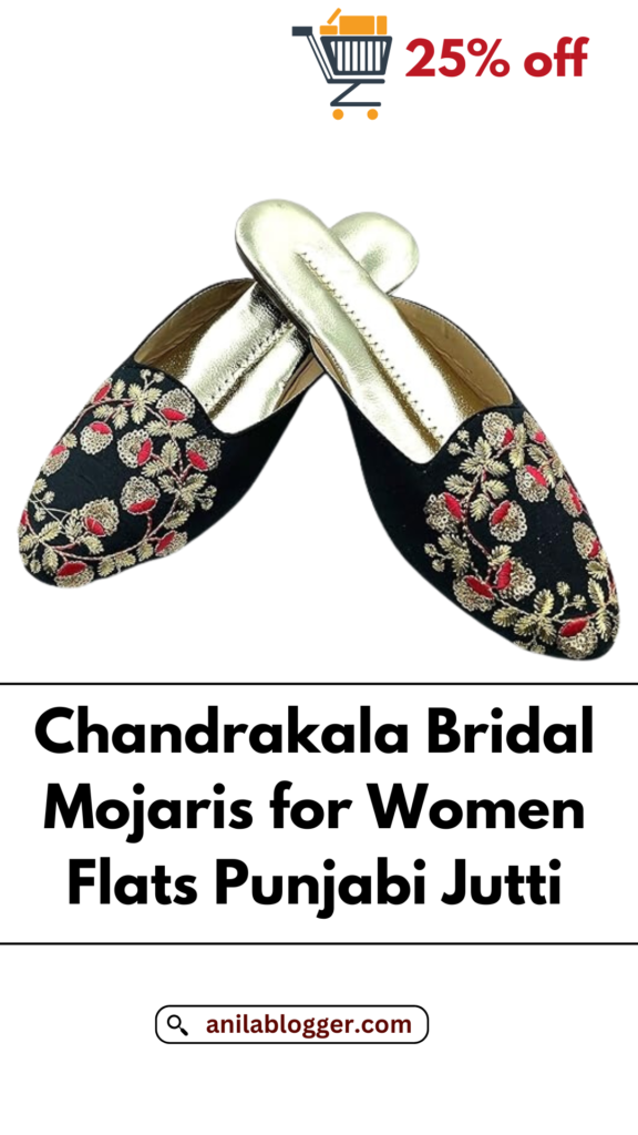 Chandrakala Bridal Mojaris for Women: 25% Off on Amazon!