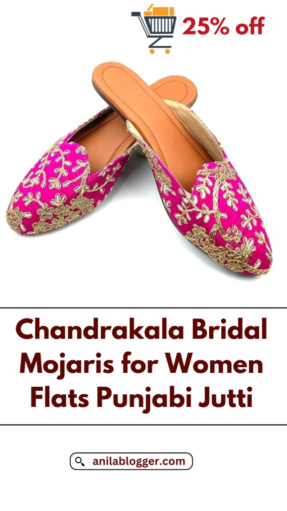 Chandrakala Bridal Mojaris for Women: 25% Off on Amazon!