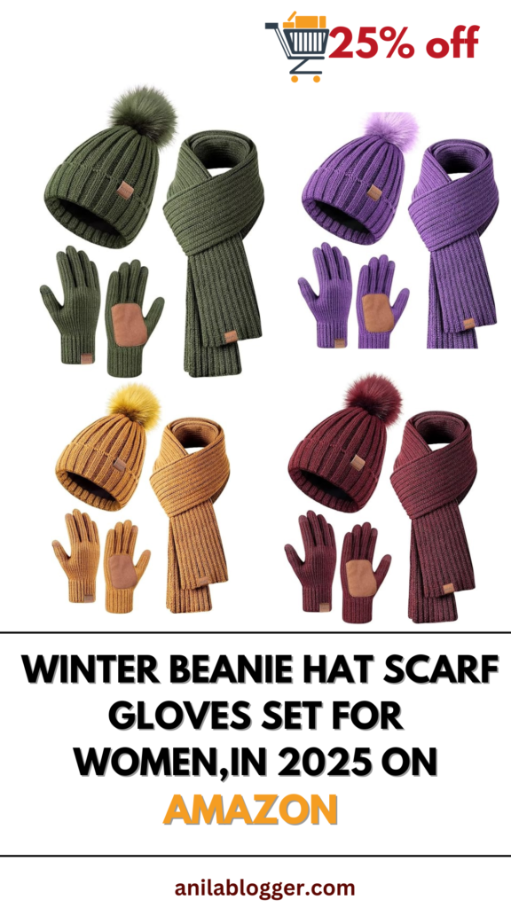 The Best 7 Winter Beanie Hat, Scarf, and Gloves Sets for Women in 2025