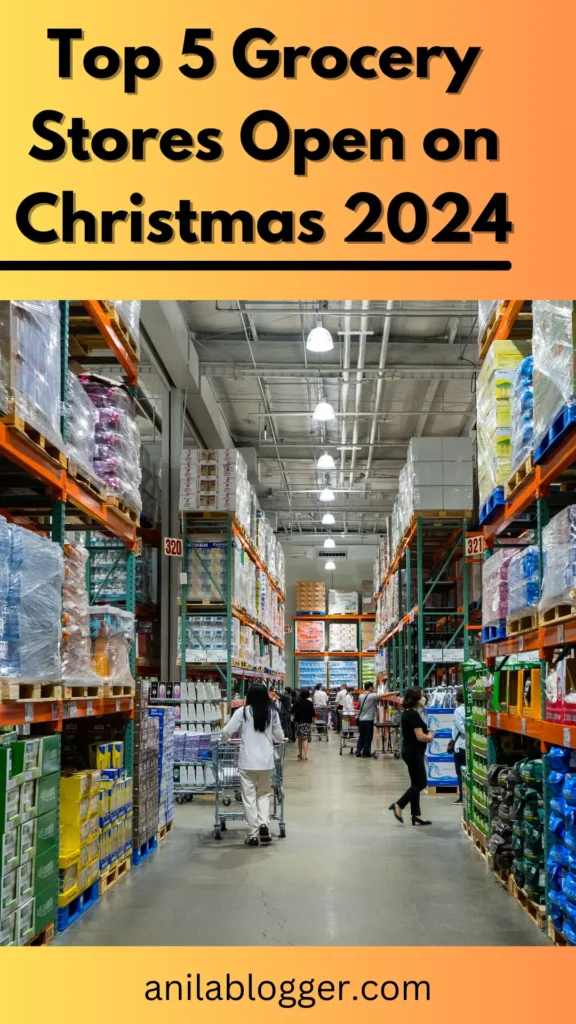 Top 5 Grocery Stores Open on Christmas 2024
