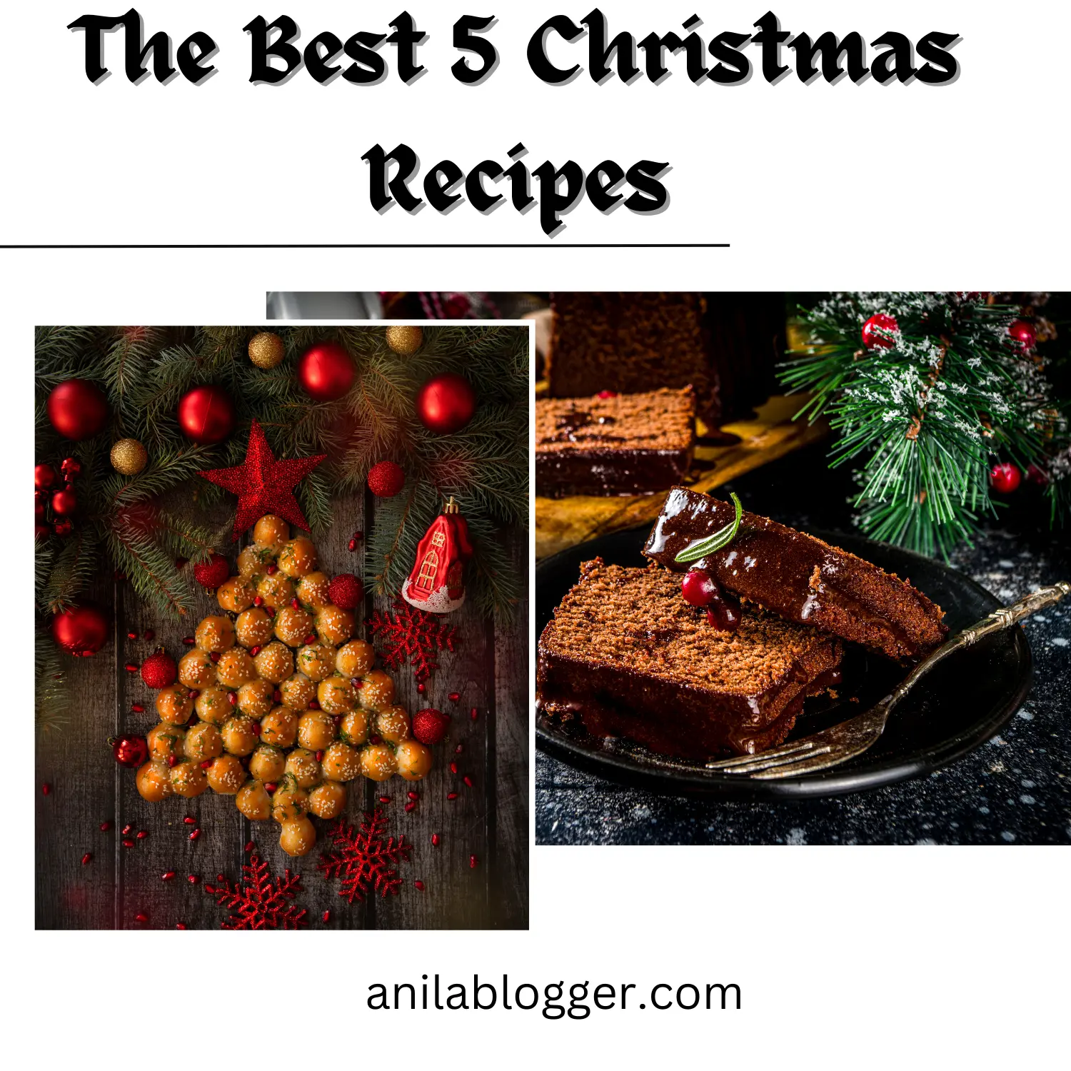 Best 5 christmas recipes