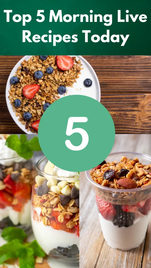Top 5 Morning Live Recipes Today: Quick & Tasty Breakfast Ideas Top 5 Morning Live Recipes Today: Quick & Tasty Breakfast Ideas
